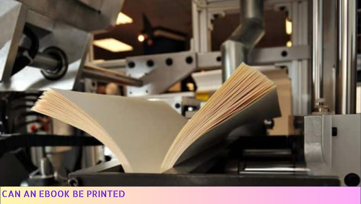 A 3D printer producing a book.