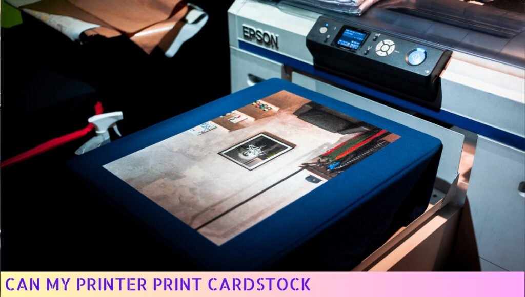 Can My Printer Print Cardstock: Printing Cardstock in 2024 2 A printer capable of printing cards is shown in the image.