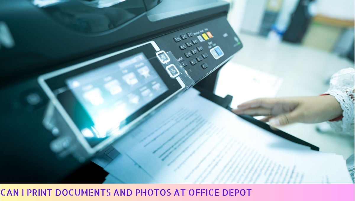 Can I Print Documents and Photos at Office Depot