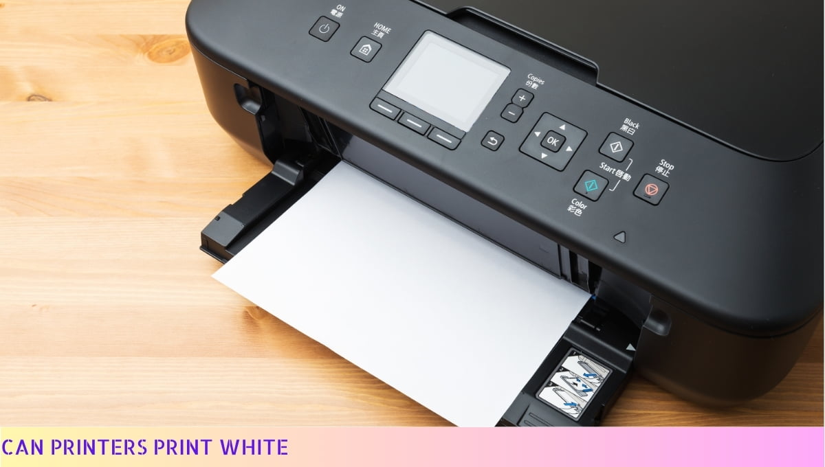 Can Printers Print White